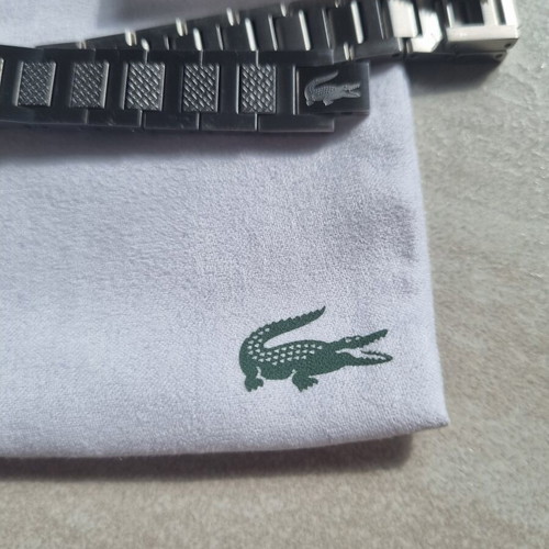 Lacoste Metropole Bracelet new, silver stainless steel