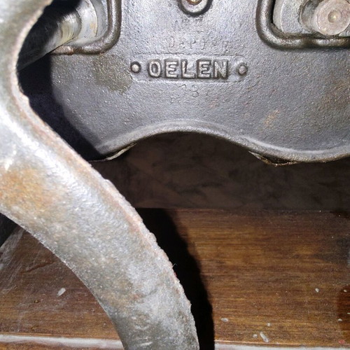 Three antique machines used, handmade custom creations