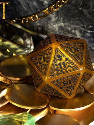 The Hobbit Jumbo Spindown D20 TCG Dice new