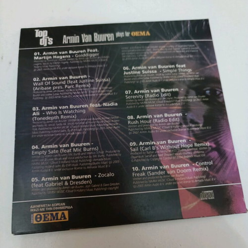 Top DJs Armin Van Buuren CD used, electronic