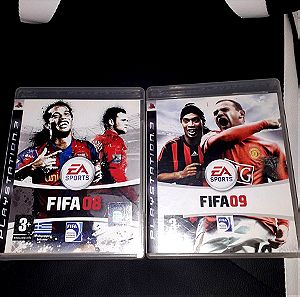 FIFA 08 & FIFA 09 PS3