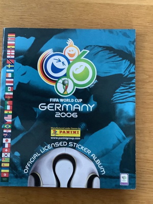 World Cup 2006 album used, complete, no writings