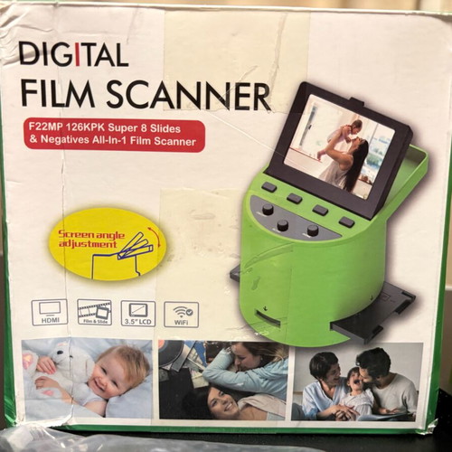 Digital Film Scanner like new, complete set, fully functional