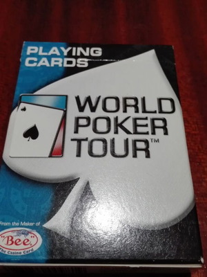 Επαγγελματική τράπουλα σαν καινούργια World Poker Tour