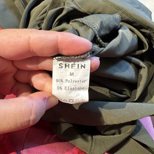 Shein khaki jumpsuit size M like new