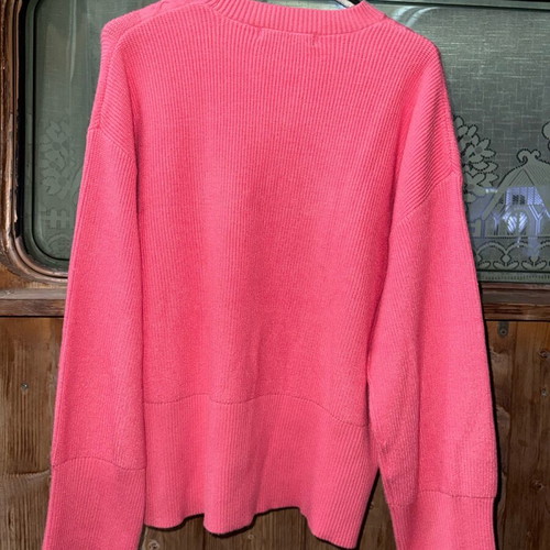 M&S Collection Pink Cable Knit Sweater like new
