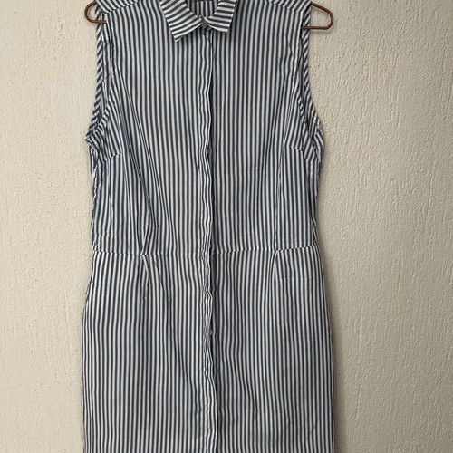 Stenstroms shirt dress with pockets, size 40, cotton