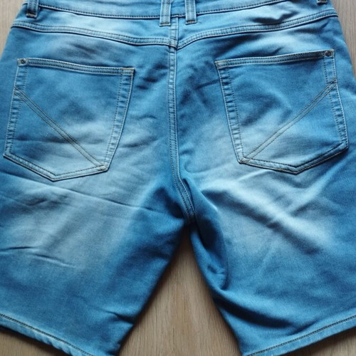 Livergy jean bermuda shorts like new, size W34, blue cotton