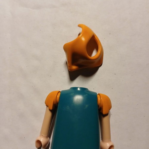 Playmobil torso, arms and hood, 4 sets