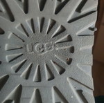 Μπότες Ugg πλεκτές σαν καινούργιες no 40-41 με δώρο τσάντα Doca γκρι