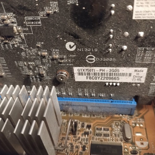 PC AMD 64 X2 5600+ used with 4Gb RAM, GTX750ti, 1Tb Samsung HDD