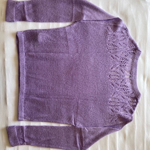 Axel knitted sweater lilac size 44 like new