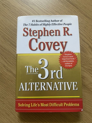 The 3rd Alternative by Stephen R. Covey like new, English