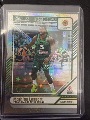 Mathias Lessort Donruss EuroLeague First Team Card 2024-25 new