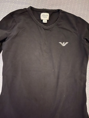 Armani girls' blouse used, size 10, black