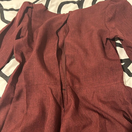 A-line dress like new, size M 38 10, with back zipper