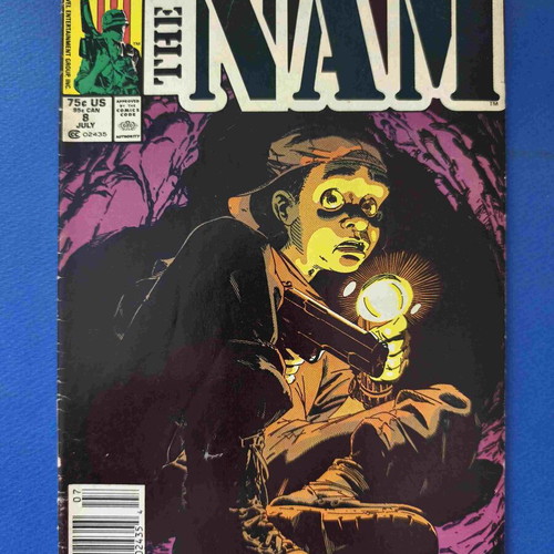 The NAM 8 comic book used, first appearance of Tunnel Rat