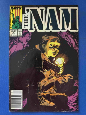The NAM 8 comic book used, first appearance of Tunnel Rat