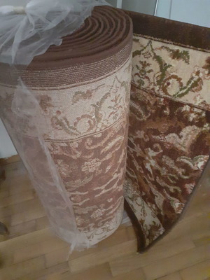 Wool rug used, runner 8.00x0.80
