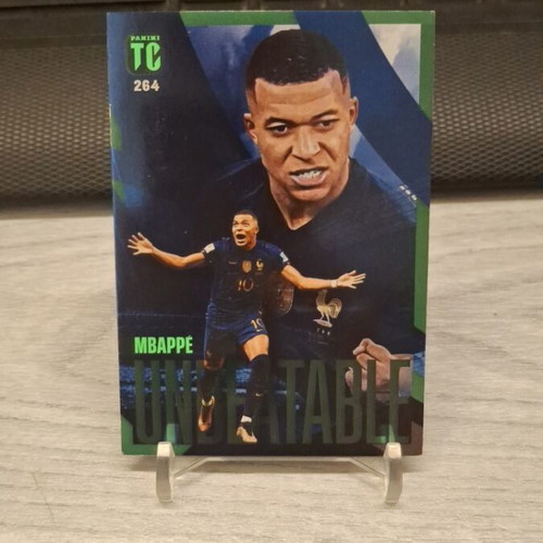 Panini Top Class 2023 Unbeatable Green Kylian Mbappe card new
