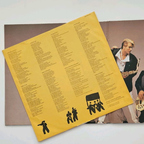 Spandau Ballet Parade vinyl used, first release 1984