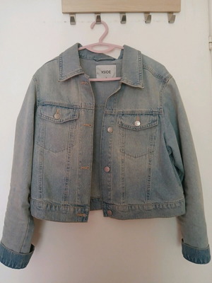 Denim jacket new, size L