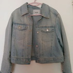 Denim jacket new, size L