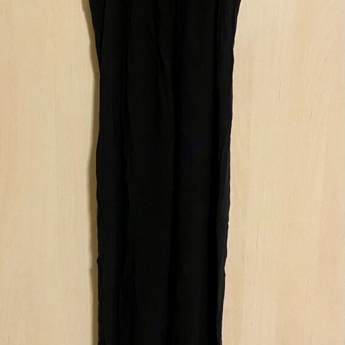 Zara black maxi cotton dress like new, ancient Greek style
