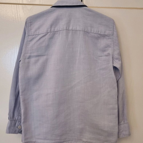 Zara Boys dress shirt used, size 4-5 years, blue turquoise