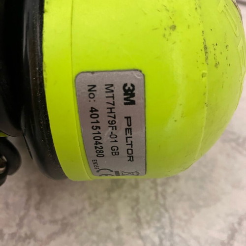 3M Peltor MT7H79F-01 GB communication earmuffs used, two-way