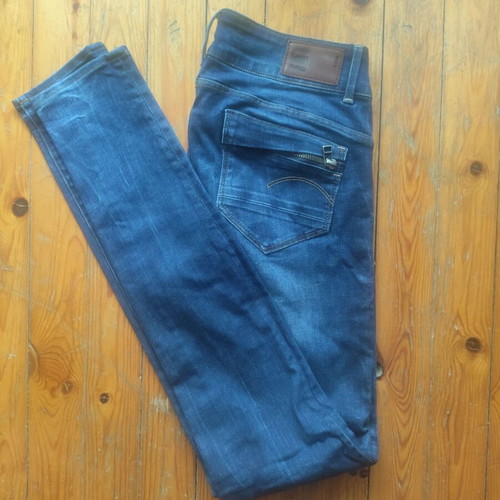 G-Star Midge Cody Mid Skinny women's blue jeans new 27/32