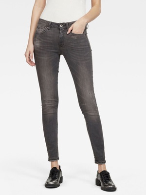 G-Star RAW 3301 Mid Skinny Jeans new, gray, size 27