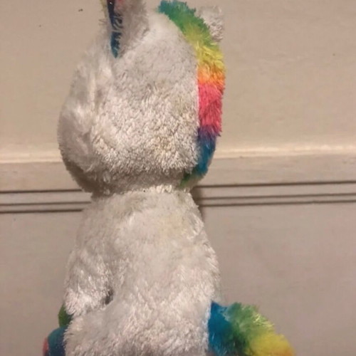 Ty fluffy unicorn like new