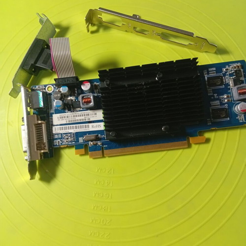 AMD Radeon HD 5450 1GB graphics card like new, low profile