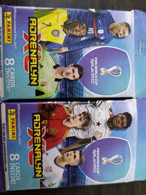 Panini Fifa World Cup Qatar 2022 sealed, 2 packs with 8 cards each
