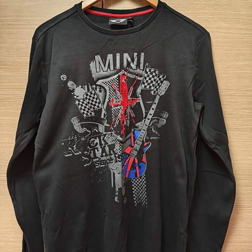 Mini Club long-sleeve shirt size L black like new