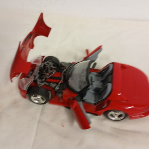 Metallic Car 1/24 Made in Italy Used, Good Condition