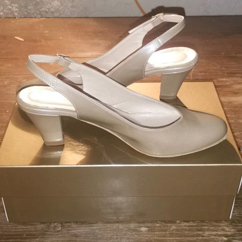 Comfort women shoes used, beige, size 39 1/2