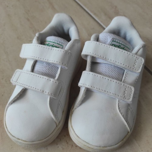 Adidas athletic sneakers size 22 like new