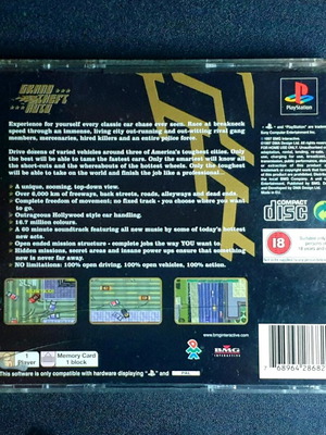 Grand Theft Auto Limited Edition Mint - PlayStation 1