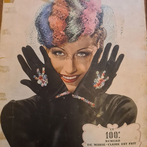 Marie Claire magazine French 1939 anniversary 100th issue new