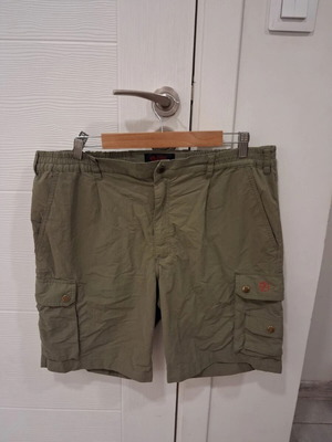 Fjallraven Shorts used, outdoor retro 90s style, size Large, green