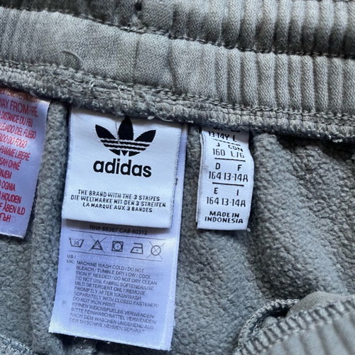 Adidas pants grey like new, size 164 cm