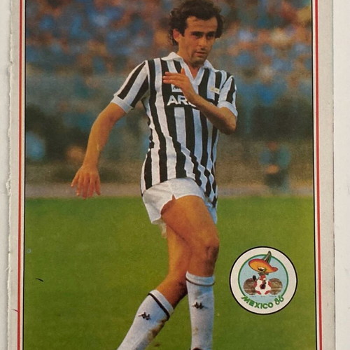 Michel Platini - Mark Hateley Magazine poster In good condition Price 4 Euros