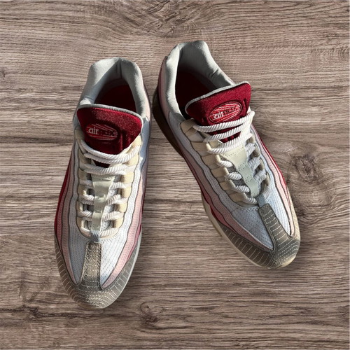 Nike Air Max 95 Anatomy Of Air sneakers used, size 45, white and grey