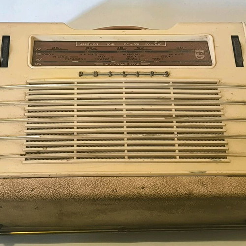 Philips All Transistor L3X73T/03 radio used vintage