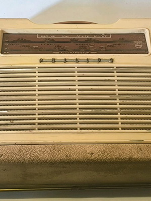 Philips All Transistor L3X73T/03 radio used vintage