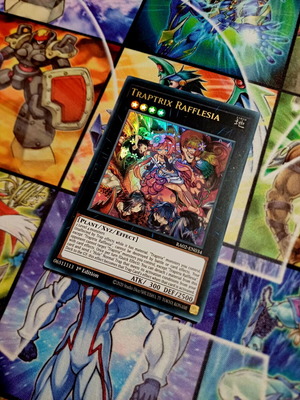 Traptrix Rafflesia RA02 Ultra Rare Yu-Gi-Oh! card
