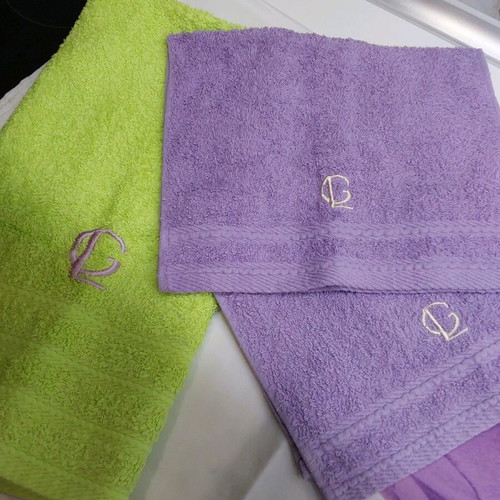 Spirella shower curtain and bath mat set used in very good condition
