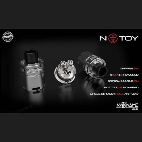 NoToy 18mm BF RDA atomizer like new, NoName Mods